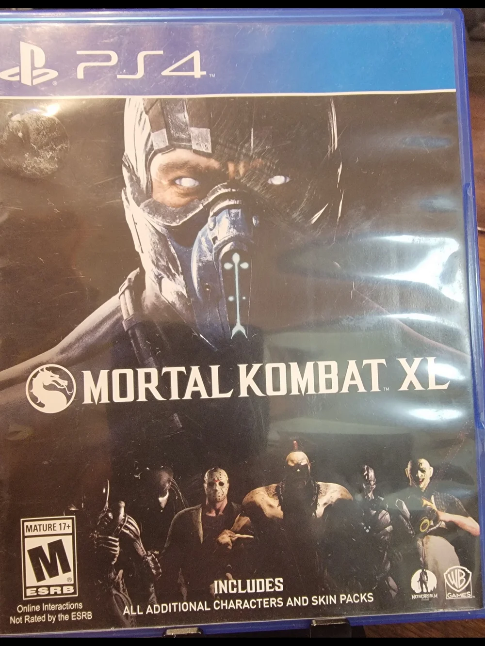 Sony Mortal Kombat XL Black & Blue PS4 Game